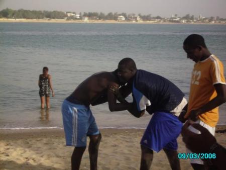 sceance de lamb a la lagune