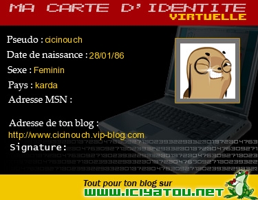 ma carte d'identite